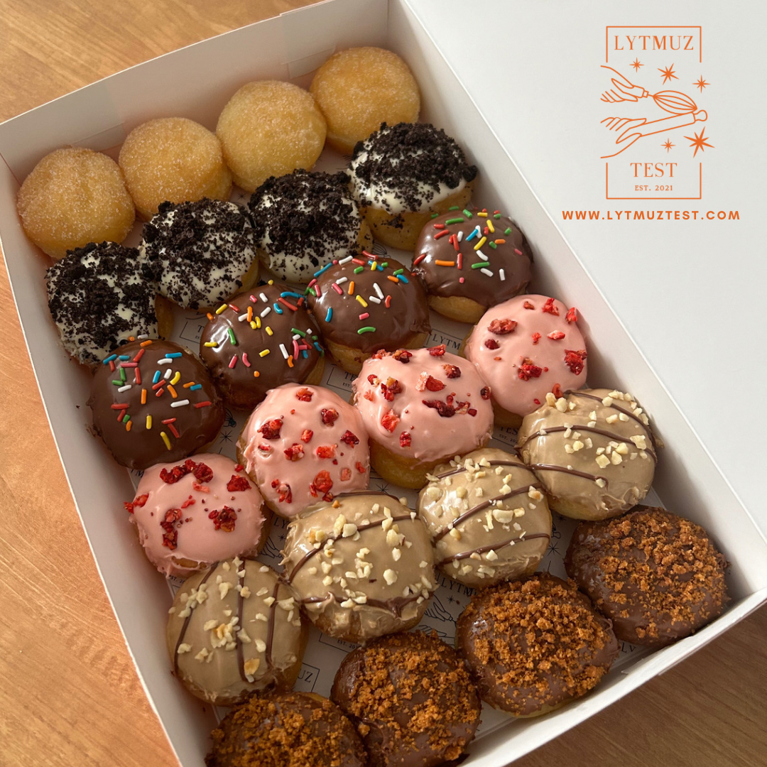 23rd Apr 2024 (Tue) - A Box of 24 Mini Ball Donuts